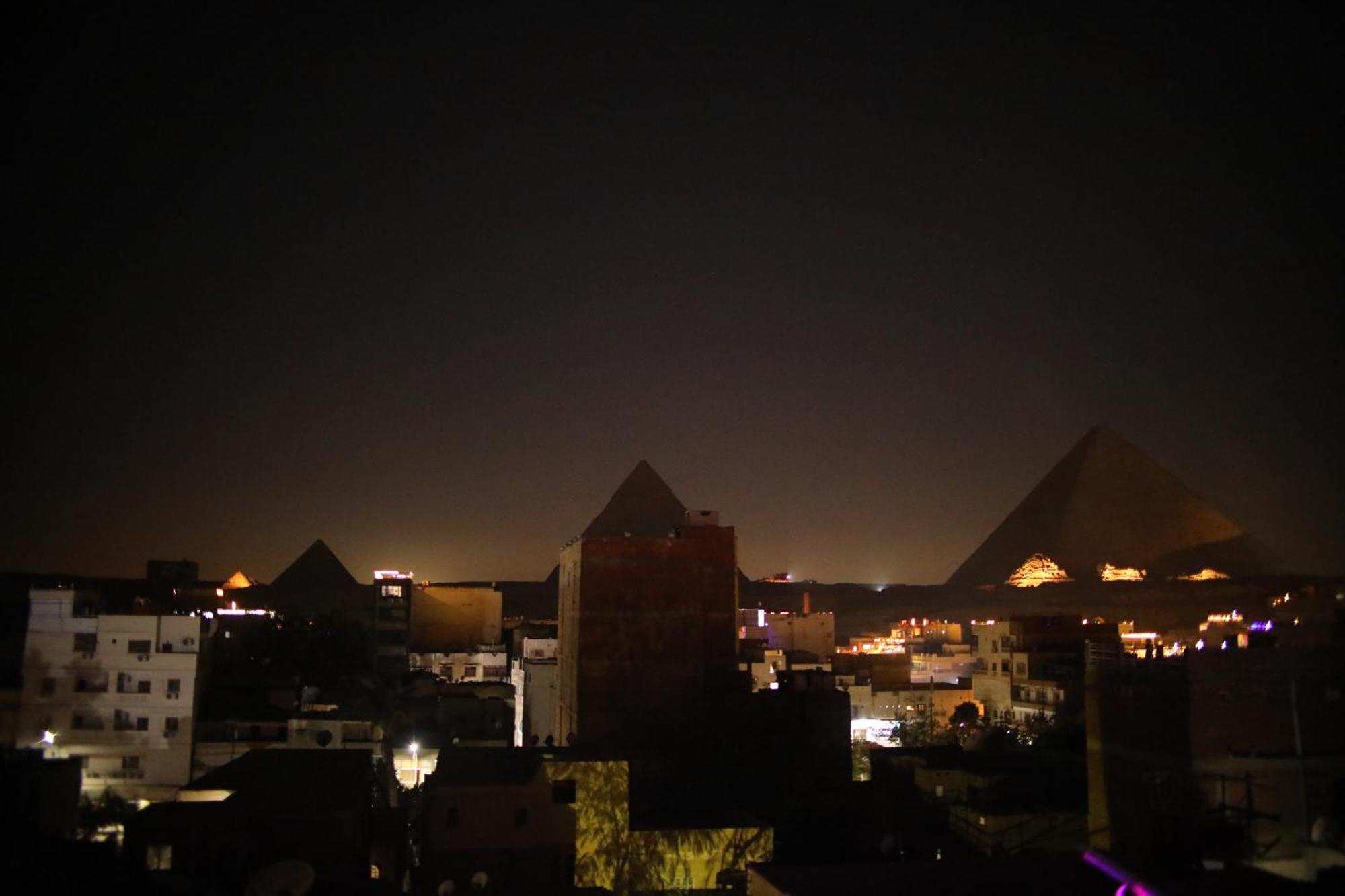 Pyramids Temple Guest House Kafrat al Jabal Bagian luar foto