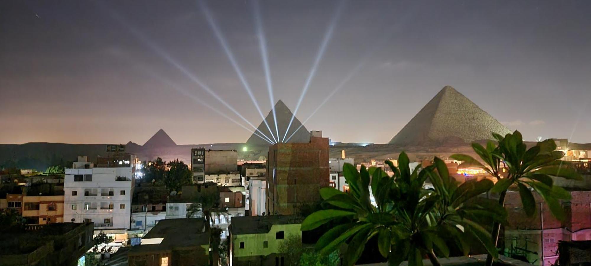 Pyramids Temple Guest House Kafrat al Jabal Bagian luar foto