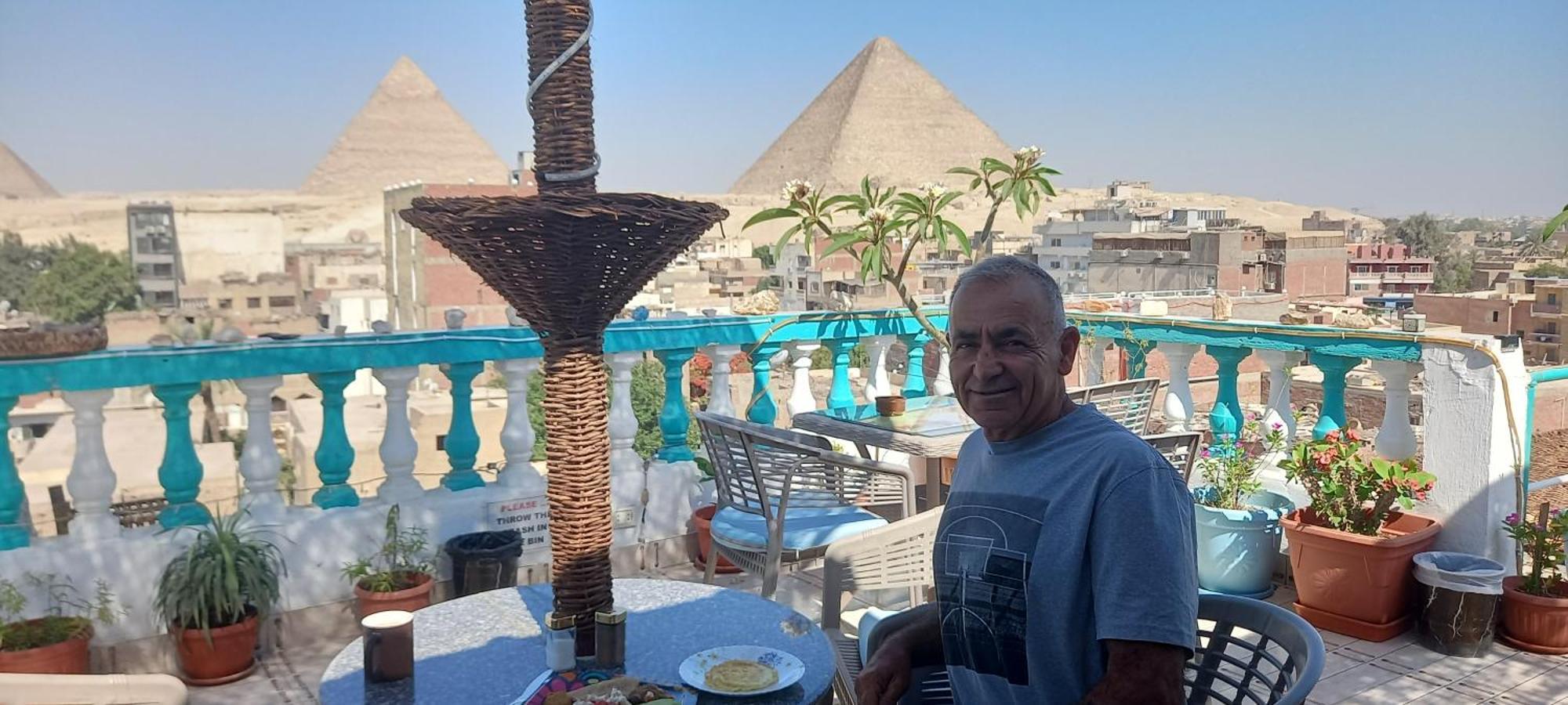 Pyramids Temple Guest House Kafrat al Jabal Bagian luar foto